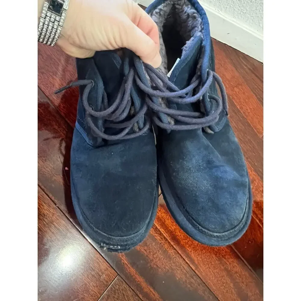 Men's Ugg Neumel Suede Upper Boot New Navy size 11 - Picture 5 of 9